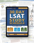30 Day Lsat Study Schedule Beginner Confident